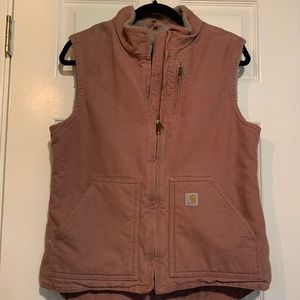 Carhart fleece lined vest